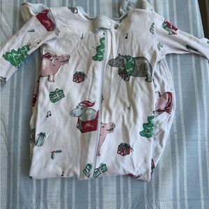 The Beaufort Bonnet Company Hippo Christmas Pajamas